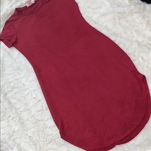 January 7 red dress